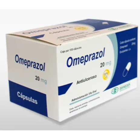 OMEPRAZOL 20 MG CAJA X 100 CAPSULAS - Ecofarma